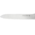 thumbnail image 5 of BergHOFF Ergonomic 9" Stainless Steel Scalloped Offset Bread Knife, 5 of 6