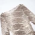 thumbnail image 4 of Womens Long Sleeve Tops Casual Crewneck T Shirts Animal Print Off Shoulder For Plus Size Bodycon Sheer Mesh Blouse Basic Tees, 4 of 8