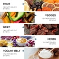 thumbnail image 4 of Deshidratador de alimentos OSTBA, temperatura ajustable, 72 horas, temporizador, 240 W, 4 of 9