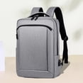thumbnail image 4 of Bolsa Para Portátil Mochila de negocios para hombres, Bolso de hombro ligero para estudiantes, impermeable, regalos de vacaciones de alta capacidad con cremallera, ocio diario, 4 of 5