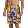 thumbnail image 2 of The Cuphead Show Mens Swim Trunks Quick Dry Board Shorts with Mesh Lining Beach Shorts Swimwear Bathing Suits, 2 of 7