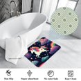 thumbnail image 3 of Unicorn Non-Slip Machine Washable Polyester Floor Carpet Office Rug Chair Mats, 3 of 6