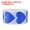 Blue, variant on Uxcell Heart Stickers Roll, Stickers for Small Business Paper Self-Adhesive Gift Labels for Gift Wrapping Party Favor Tags Bags Purple