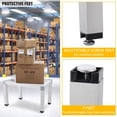 thumbnail image 3 of Commercial Storage Rack, Aluminum Dunnage Rack 1000 LBS Capacity for Restaurant Kitchen, Supermarket - Heavy Duty & NSF Certified, 3 of 6