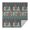 Multicolor Geometric Pattern, variant on Multicolor Geometric Pattern Square Tablecloth,Waterproof Square Table Cover,Wipeable Spillproof Washable Table Cover for Home Kitchen Party Decor 42"X42"(107x107cm)