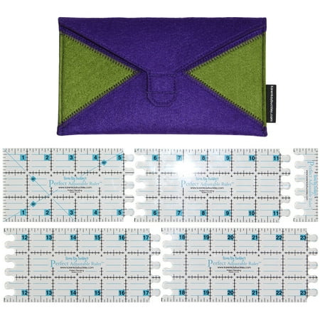6 X 12 Ruler - Karen Kay Buckley Perfect Adjustable Ruler, 3
