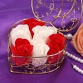 thumbnail image 1 of Xihbxyly Jabón de Rosas Perfumado, Aroma Corporal, Jabón de Papel Suave E Hidratante, Ideal para Bodas, Regalo Romántico, Día de La Madre, San Valentín, 10 X 10 X 6 Cm., 1 of 6
