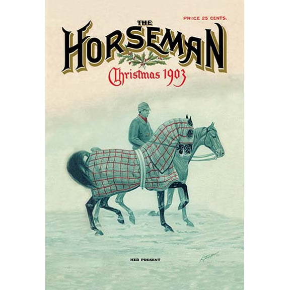 Her Present Museum quality giclee print canvas wrap(20" x 30")