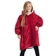 thumbnail image 1 of Manta con capucha para niños, sudadera con capucha de gran tamaño, bata de forro polar supersuave, cálido y cómodo abrigo con capucha, regalos para jugadores, niños, niñas y adolescentes Adepaton LL-2141-3, 1 of 7