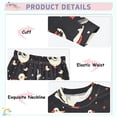 thumbnail image 4 of White Duck Pattern Cotton Pajamas 2 Piece Set Sleepwear Soft and Comfortable Homewear Nightwear, 4 of 7