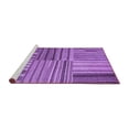 thumbnail image 2 of Ahgly Company Machine Washable Indoor Rectangle Abstract Purple Contemporary Area Rugs, 5' x 8', 2 of 4