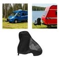 thumbnail image 1 of BotaniNest 1pc Heavy Duty Water Proof Proof Stain Proof RV Trailer Hook Cover For RVs Class A/B/C Motorhomes Popup&Truck Campers Travel Trailers Fits RVs Black, 1 of 7