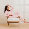 thumbnail image 4 of Fishers Finery Women's EcoFabric Full Length Pajama Set; Long Sleeve NEW FABRIC (Lvndr, XL), 4 of 5