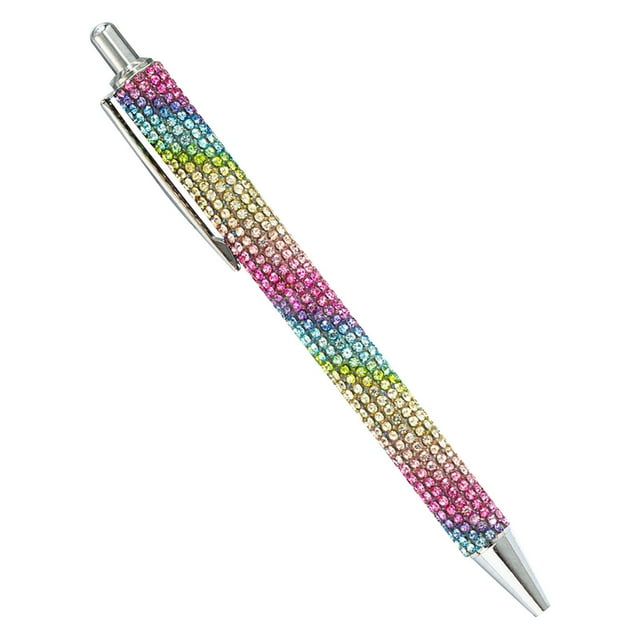 The Beating Pen Rhinestone Foreskin The Pen Girl Student Stationery Ballpoint Pen Color Pen 1ML Small Craft Table