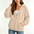 thumbnail image 6 of ATOYSOY Women's Hoodies Sweatshirts Cute Long Sleeve Tops Loose Pullover Shirts with Pocket, 6 of 7
