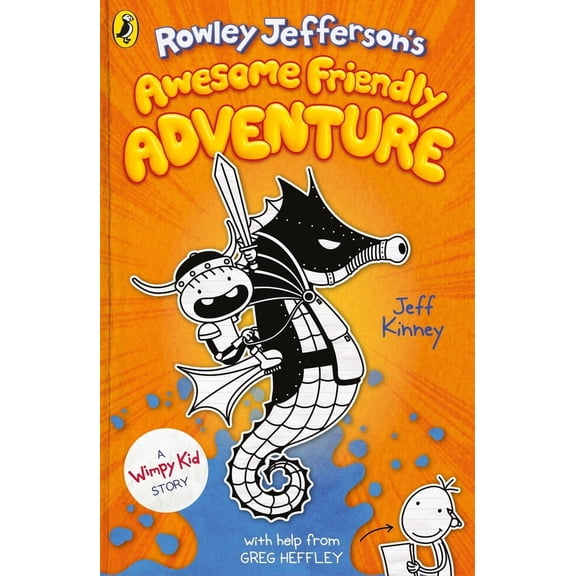 Rowley Jefferson's Awesome Friendly Adventure by Jeff Kinney Paperback, Children's Books, English