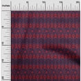 thumbnail image 1 of oneOone Coton Tissu Imprimé Géométrique Ikat Tissu par Yard 56 Pouces de Large, 1 of 4