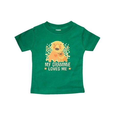 

Inktastic Grammie Loves Me Gift Baby Boy or Baby Girl T-Shirt