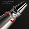 thumbnail image 6 of Stone Tester Flashlight Rechargeable Stone Inspection Lamp Jadeite Testing Light Stainless Steel Texture for Collectors, 6 of 17