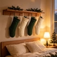 thumbnail image 5 of Dalxymotic Christmas Stocking, Cable Knit Xmas Stocking With Thick Cuff, Classic Large Hanging Christmas Sock, Christmas Decorations Indoor Outdoor for Tree, Fireplace, Mantel, Wall, 5 of 6