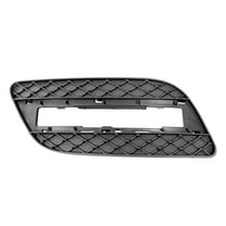 New Aftermarket  Black Front Driver Side Lower Bumper Cover Grille Replaces 1668842122 fits 2012-2014 Mercedes-Benz ML550