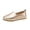21#Rose Gold, variant on Womens Slip On Canvas Espadrilles Multi Stripe Pattern Round Toe Woven Jute Casual Flat Shoes