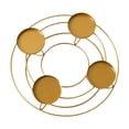 thumbnail image 1 of Candelabro de hierro Macarena Soporte para Velas Oro, 1 of 8