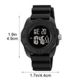 thumbnail image 3 of Reloj Deportivo Digital para Hombre con Pantalla Luminosa, Sumergible 50m, Cronógrafo, Alarma, Cronómetro y Correa de Silicona, 3 of 9