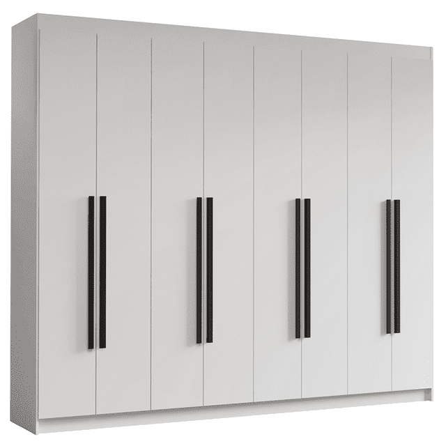 Ropero Closet Madesa Venus 8 Puertas 216cm Blanco 9