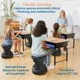 thumbnail image 3 of Storage Wobble Stool, 15in Seat Height, 3 of 9