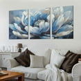 thumbnail image 2 of Shangniulu Flower Canvas Wall Art for Living Room Colorful Flower Canvas Painting Wall Decor Abstract Canvas Pictures Floral Artwork for Bathroom Bedroom Living Room Home Office Decor, 2 of 4