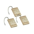 thumbnail image 2 of Sweet Home Collection Sinatra Champagne Collection - Bathroom Shower Curtain Hooks, 2 of 2