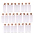 thumbnail image 4 of SEWCHICS 25Pcs Decorative Glass Bottles Round 7X3Cm for Weddings, 4 of 7