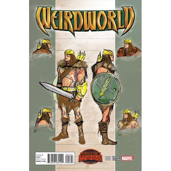 Weirdworld (Marvel) #1B VF ; Marvel Comic Book