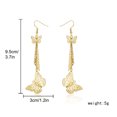 thumbnail image 3 of Pendientes colgantes de moda de mariposa con borlas largas, pendientes creativos, joyería para mujer Wmkox8yi sjalhkljlk4460, 3 of 3