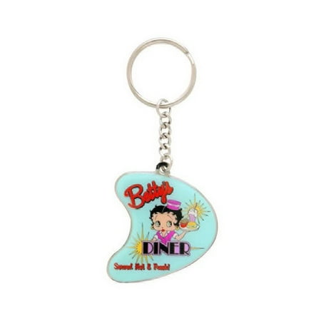 Betty Boop Diner Keychain