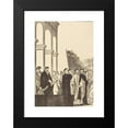 thumbnail image 2 of John Baptist Jackson 11x14 Black Modern Framed Museum Art Print Titled - Presentation of the Virgin in the Temple (Left Plate) (1742), 2 of 5