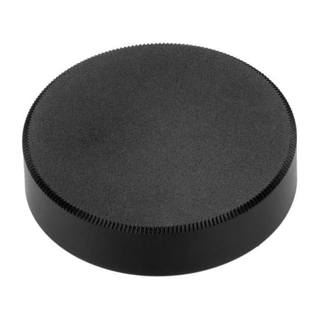 Fotodiox Cap-Rear-M39-Blk Metal Rear Lens Cap for Thread Screw Mount Camera Lenses Black
