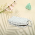thumbnail image 3 of Unique Bargains 1 Pc Compact Rectangle Hearts Makeup Bag for Travel Large Gray Polyester, 3 of 5