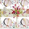thumbnail image 7 of Floral Butterfly Paper Placemats Disposable 50 Pack Floral Placemats 16x 11 Inch Colored Flowers Butterfly Place Mats for Spring Summer Bridal Shower Wedding Birthday Party Supplies, 7 of 7