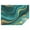Teal Gold Marble, variant on Black Gold Marble Pattern Rectangle Tablecloth 60"x84",Waterproof Polyester Rectangle Table Cloth, Wipeable Spillproof Polyester Tablecloth for Dining, Camping, Indoor and Outdoor