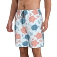 thumbnail image 2 of Goofa Sea Turtle Printed Mens Swim Trunks Summer Quick Dry Short Beach Swimwear Bathing Suits-Large, 2 of 9