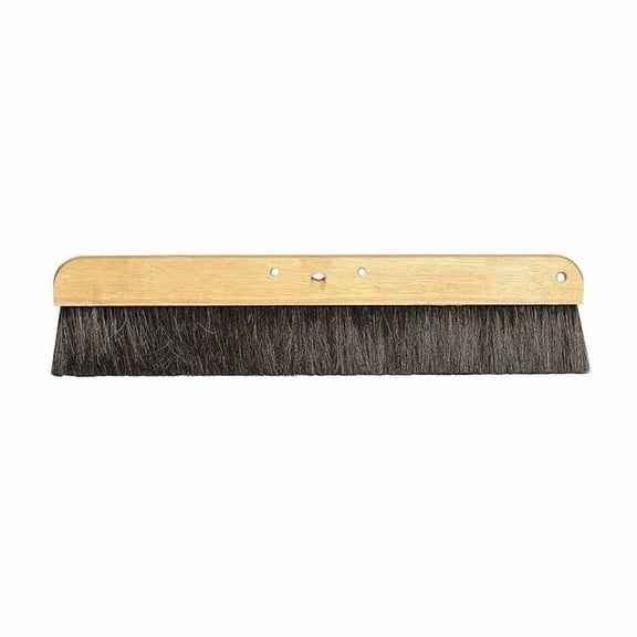Tough Guy Concrete Finishing Broom,Horse Hair 1YXC9