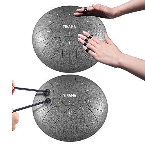 Yinama steel tongue drum discount percussion instrument 11 notes