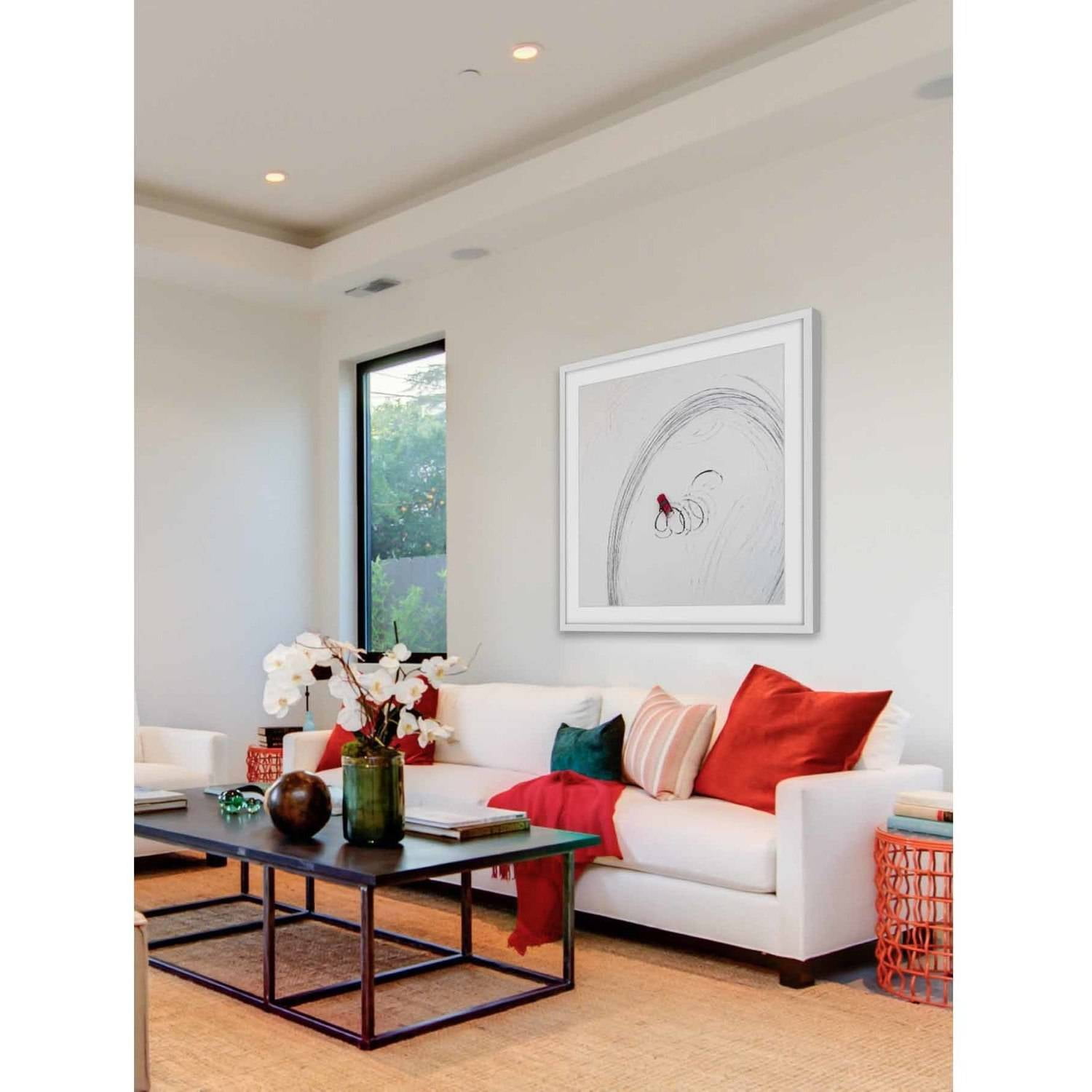 Marmont Hill "Snow Donuts" by Karolis Janulis Framed Painting Print