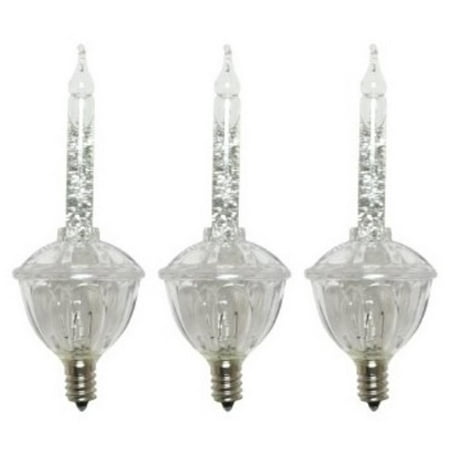 pack of 3 clear c7 bubble light replacement christmas christmas tree lights bubblers