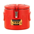thumbnail image 1 of jifeng Stainless Steel Bucket Buckets Three Walled with Handle Portable Large Capacity 10L without Faucet, 1 of 9