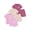 Pink Beige Purple(A503), variant on Fdqin Girls Summer Outfits 6 Pcs Tie-dye Heart Print Casual Short Sleeve Tee Tops and Dolphin Shorts Set Black Pink Grey 4-5 Years
