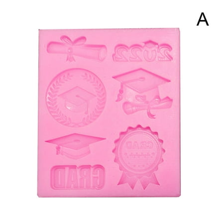 

DIY Graduate Silicone Molds Bachelor Cap Mold DIY Cake Chocolate Tools G4M3