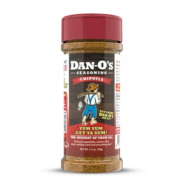 Dan-O's Chipotle Seasoning - All-Purpose Seasoning - Great for grilling & smoking anything - Small bottle (3.5 oz)